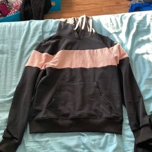 Black and pink Shein hoodie